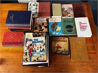 Antique and vintage book lot