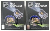 NHL Team Pride Projector Lights *bidding 1x2