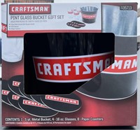 Craftsman Pint Class Bucket Gift Set