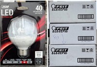 Feit LED Dimmable G25 LIGHTS *bidding per box