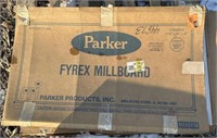 Parker Fyrex mill board 3/16” x 24” x 42” sheets.