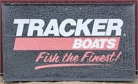Tracker Boats Metal Sign 59" W x 35" H
