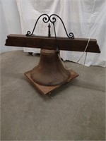 #24 Cast Iron Bell with Decorative Hanger