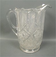 M'Burg Crystal Feather & Heart Water Pitcher