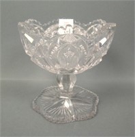 Crystal Ohio Star Small Compote
