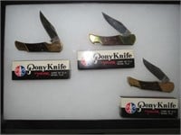 (3) PONY KNIVES W/ BOXES