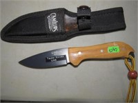 8" LONG CAMILLUS FIXED BLADE KNIFE W/ SHEATH