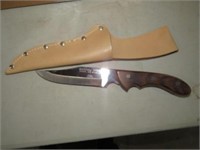10.5" LONG MAXAM FIXED BLADE KNIFE W/ SHEATH