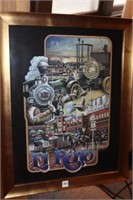 El Reno Train Print