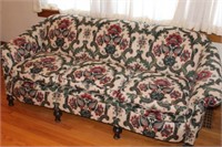 Floral Sofa and Chair