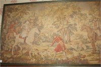 Large Tapestry - Fox & Hounds