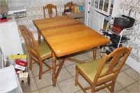 Wooden Breakfast Table