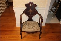 Vintage Chair w/ Scene