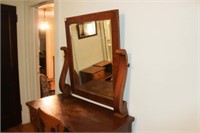 Desk w/ Mirror and Chair