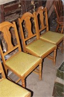 4 - Padded Casual Chairs