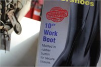 2 - Rubber Boots, Ice Scraper, MISC