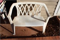 Outdoor bench - 2 seater