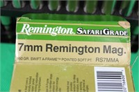 Remington 7mm Remington Mag. Ammo, 20 rounds