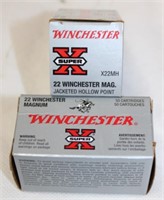 Winchester 22 Magnum, 100 rounds