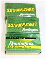 Remington 22LR Ammo, 150 rounds