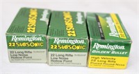 Remington 22LR Ammo, 150 rounds