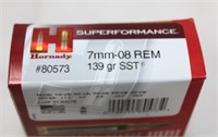 Federal & Fusion 7mm-08 Rem Ammo, 45 rounds