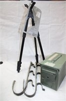 Length Gauge, Tri-Pod, Gun Racks & Ammo Box