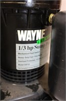 Wayne 1/3hp. 1 1/2" Sump Pump & 15' Hose