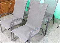 4 Matching Stackable Flex Comfort Chairs