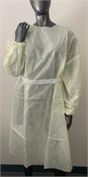 (20) Yellow Isolation Gown XL