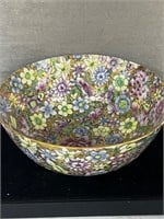 Porcelain hand painted Japanese bowl