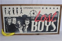 "The Lost Boys" Framed Barnwood Poster, England