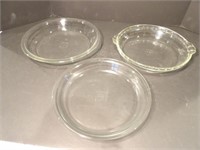 Pyrex Pie Dishes
