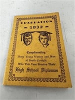1932 graduation book advertisements