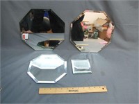 Awesome Lot of 4 Decorative Mirrors