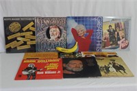 Country Vinyl Albums, Dolly, Nelson, Williams+++