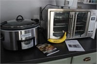 Crockpot, Oster Toaster Oven, Aroma Cooker
