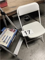 2 step stepstool and folding chair