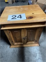 2 End tables - 24"T x 23.5"W x 19"D - drawer and