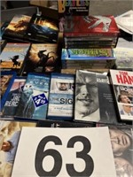 Large selection of dvds - a few blueray