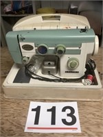 Necchi-Alco sewing machine w/case