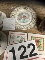 Plates - Queen Elizabeth , Charles and Diana,