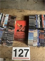 Large selection of  DVDs - few BluRay