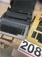 2 typewriters - Panasonic and Olympia Werke