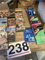 Large selection of VHS's