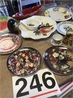 Decorative plates, egg plate, cup and saucer, etc