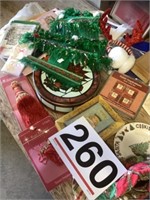 Large lot of Christmas decor and more