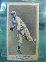 Vintage Babe Ruth Replica Trading Card