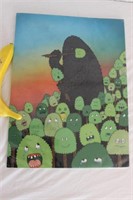 "Bush Monster Eating Trees" Print, Robby Davis