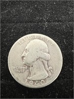 1940 Washington Quarter 90% silver